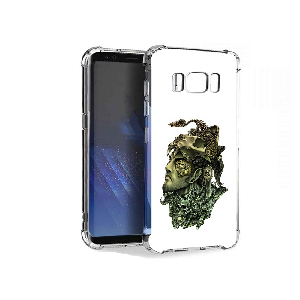 

Чехол MyPads Tocco для Samsung Galaxy S8+ бронзовый воин, Tocco
