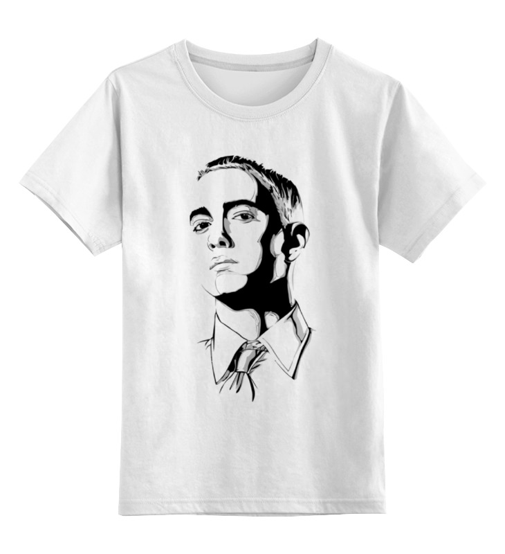 

Футболка детская Printio Эминем (eminem) цв. белый р. 164, Эминем (eminem)