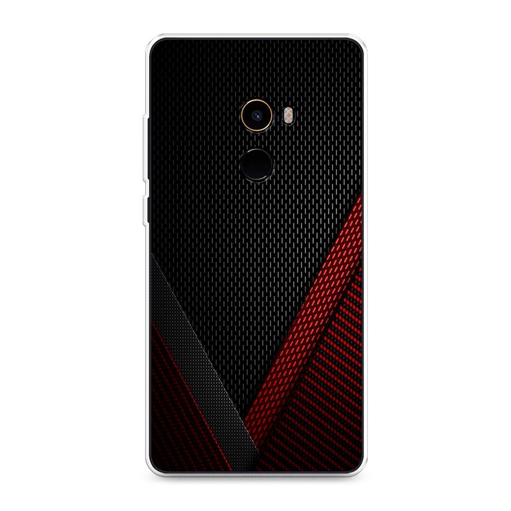 

Чехол Awog на Xiaomi Mi Mix 2 "Красный карбон", Разноцветный, 32550-3