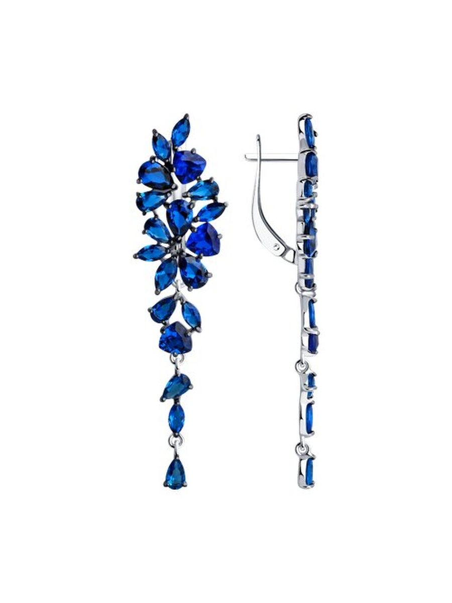 

Серьги из серебра TEO MAORI 894026068, фианит, 894026068