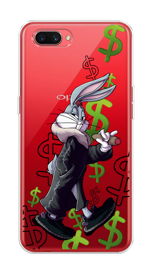 

Чехол на Oppo A3s "Rich Bugs Bunny", Зеленый;черный;голубой, 250650-6