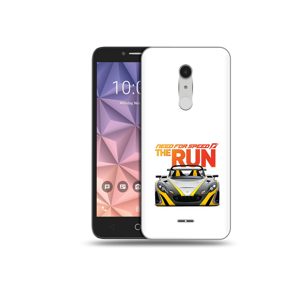 

Чехол MyPads Tocco для Alcatel A3 XL гонка, Прозрачный, Tocco