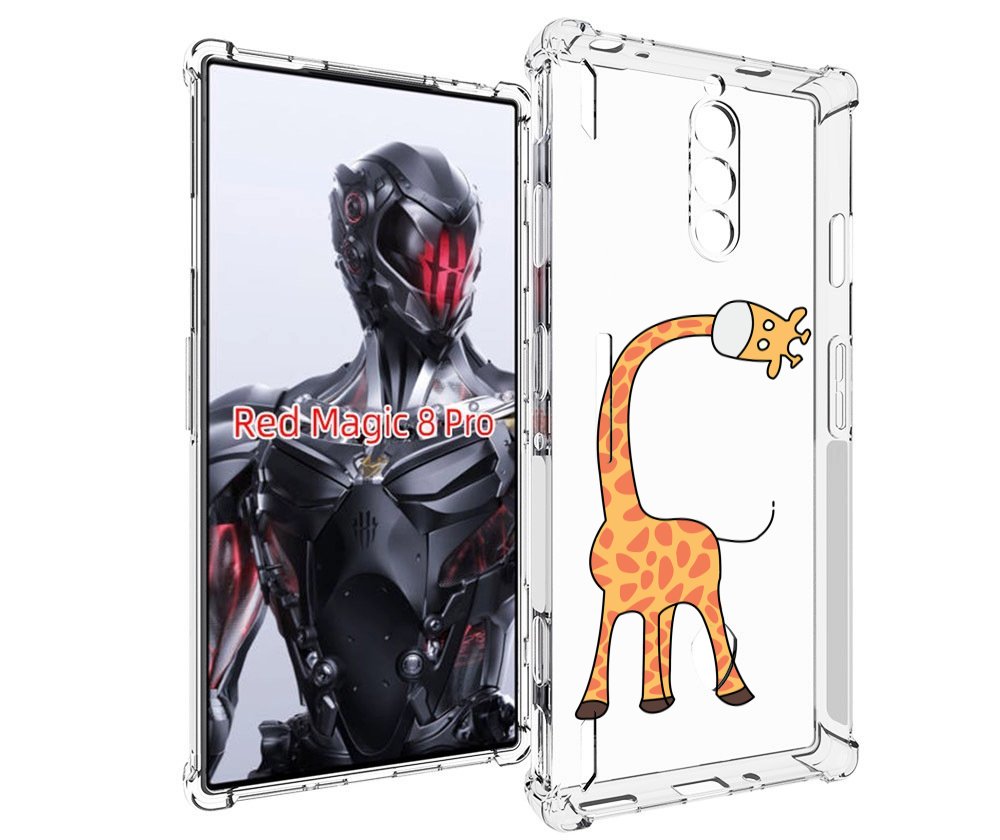 

Чехол MyPads жирафик детский для ZTE Nubia Red Magic 8 Pro / Red Magic 8 Pro Plus, Tocco