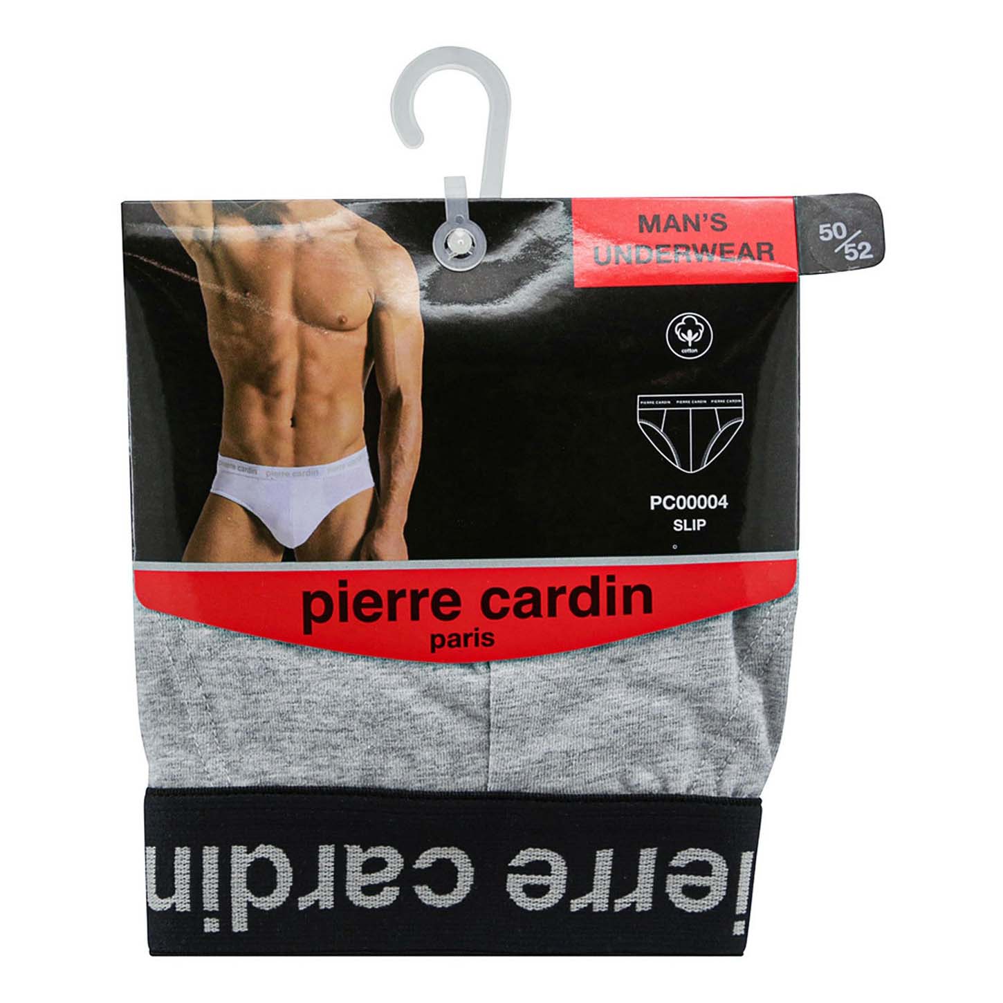 фото Трусы мужские pierre cardin pc00004 slip серые xl