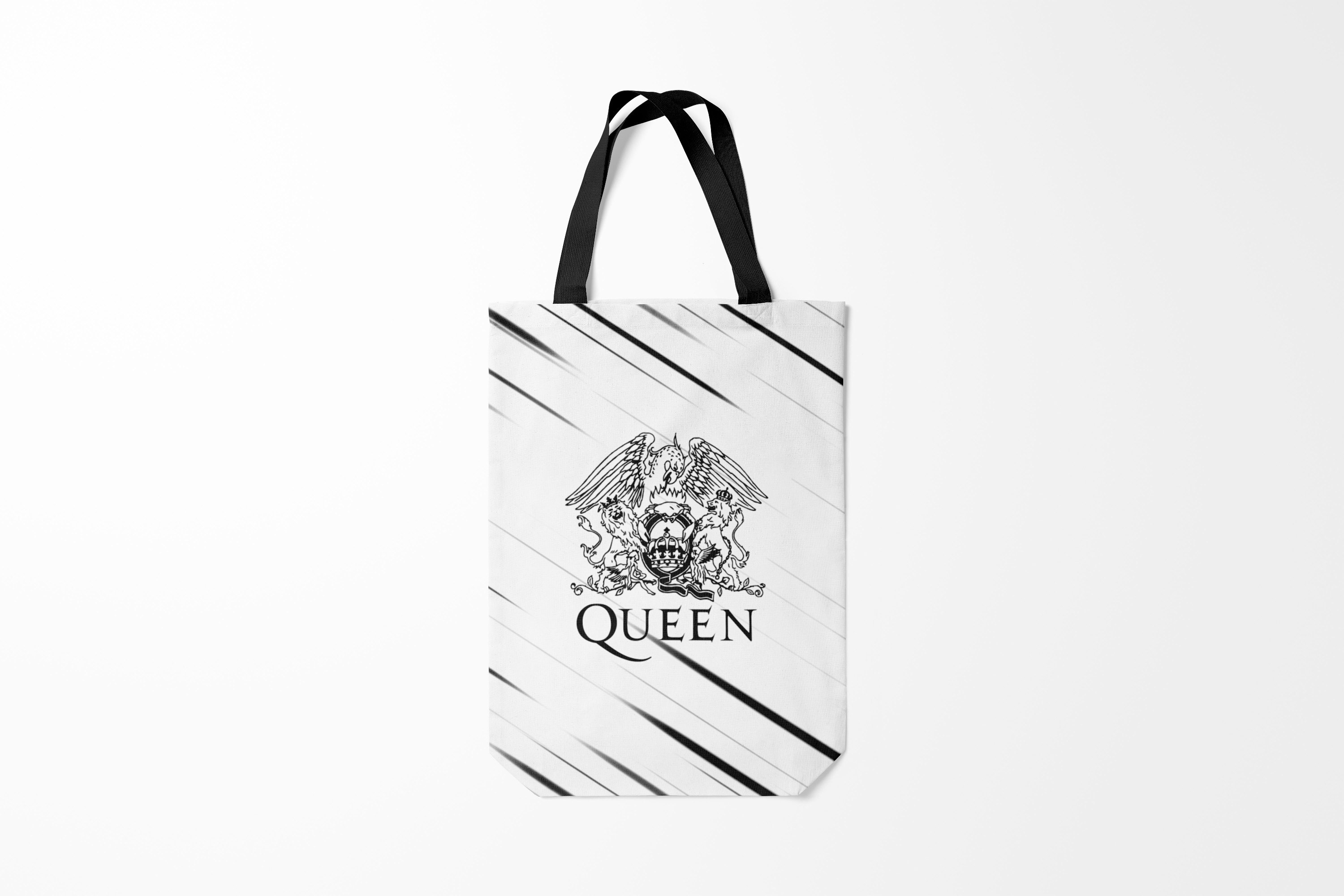 

Сумка шoппер унисекс Burnettie Queen QEEN Куин, белый, Queen QEEN Куин