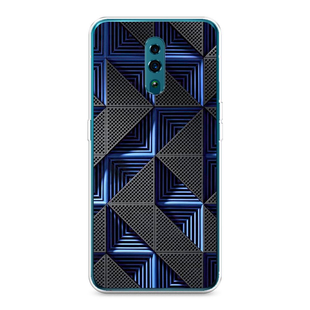

Чехол для Oppo Reno "IBM", Серый;синий, 250750-3