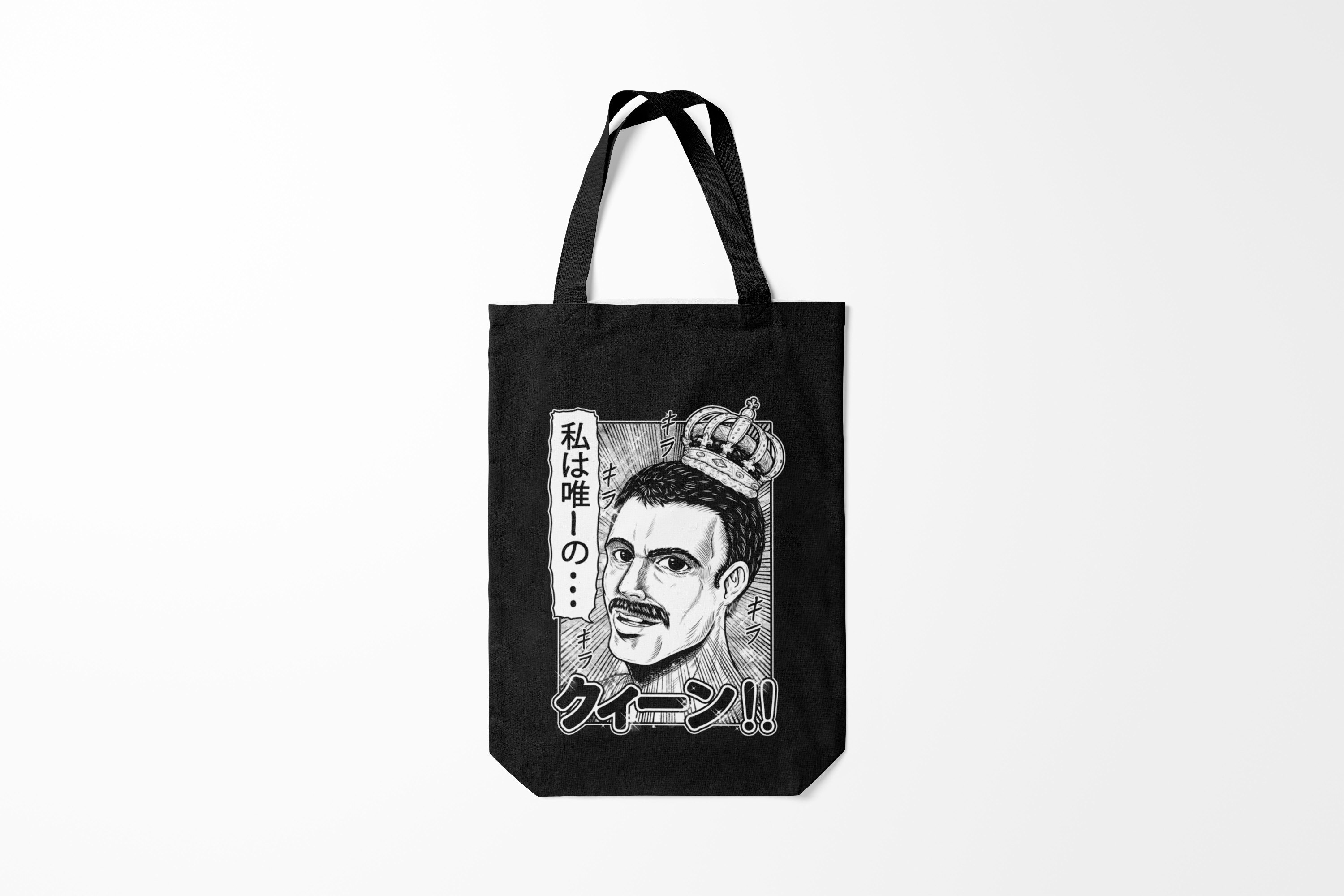 

Сумка шoппер унисекс Burnettie Queen, черный, Queen