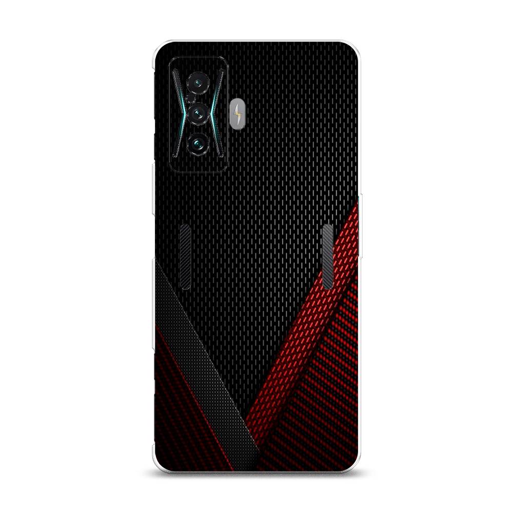 

Чехол Awog на Xiaomi Redmi K50 GE/F4 GT "Красный карбон", Разноцветный, 314350-3