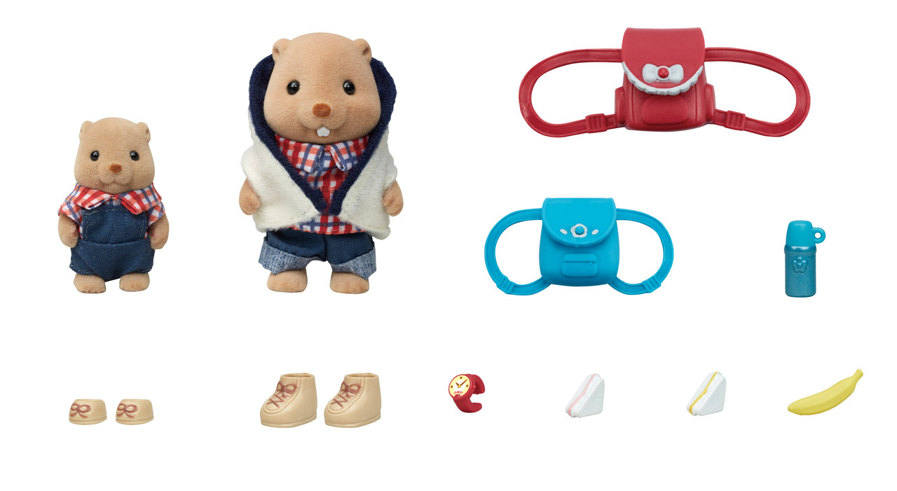 

Набор Sylvanian Families Прогулка Бобров 2105, Набор Прогулка Бобров
