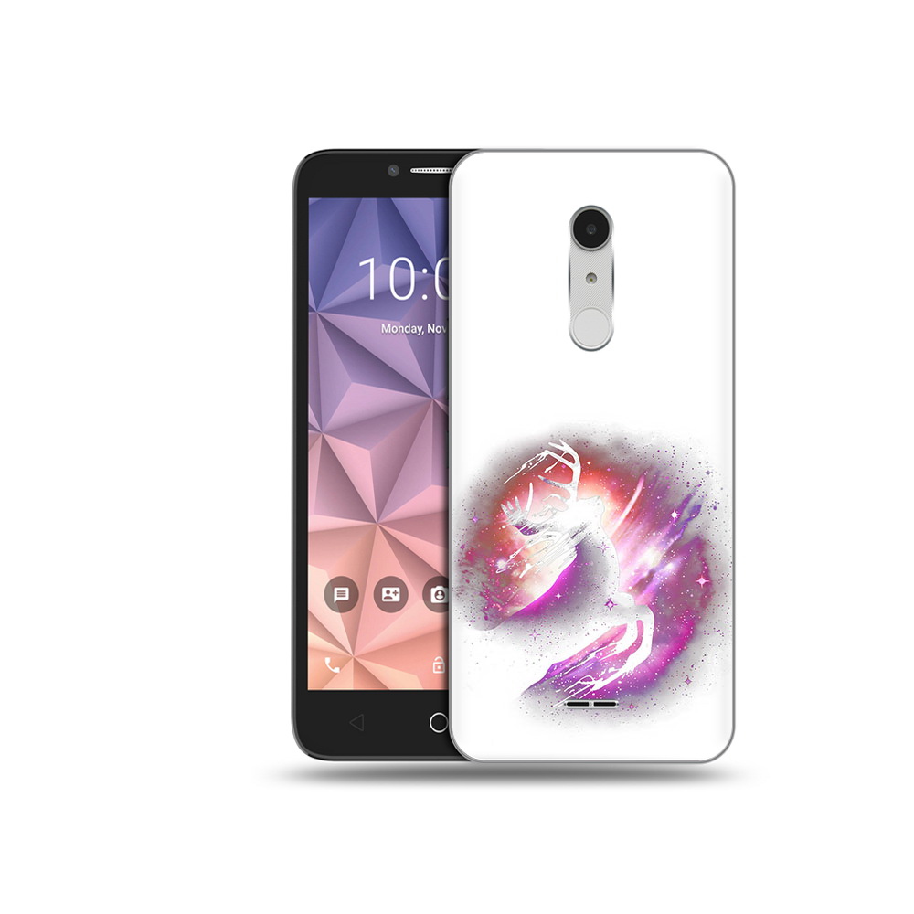 

Чехол MyPads Tocco для Alcatel A3 XL звездный олень, Прозрачный, Tocco
