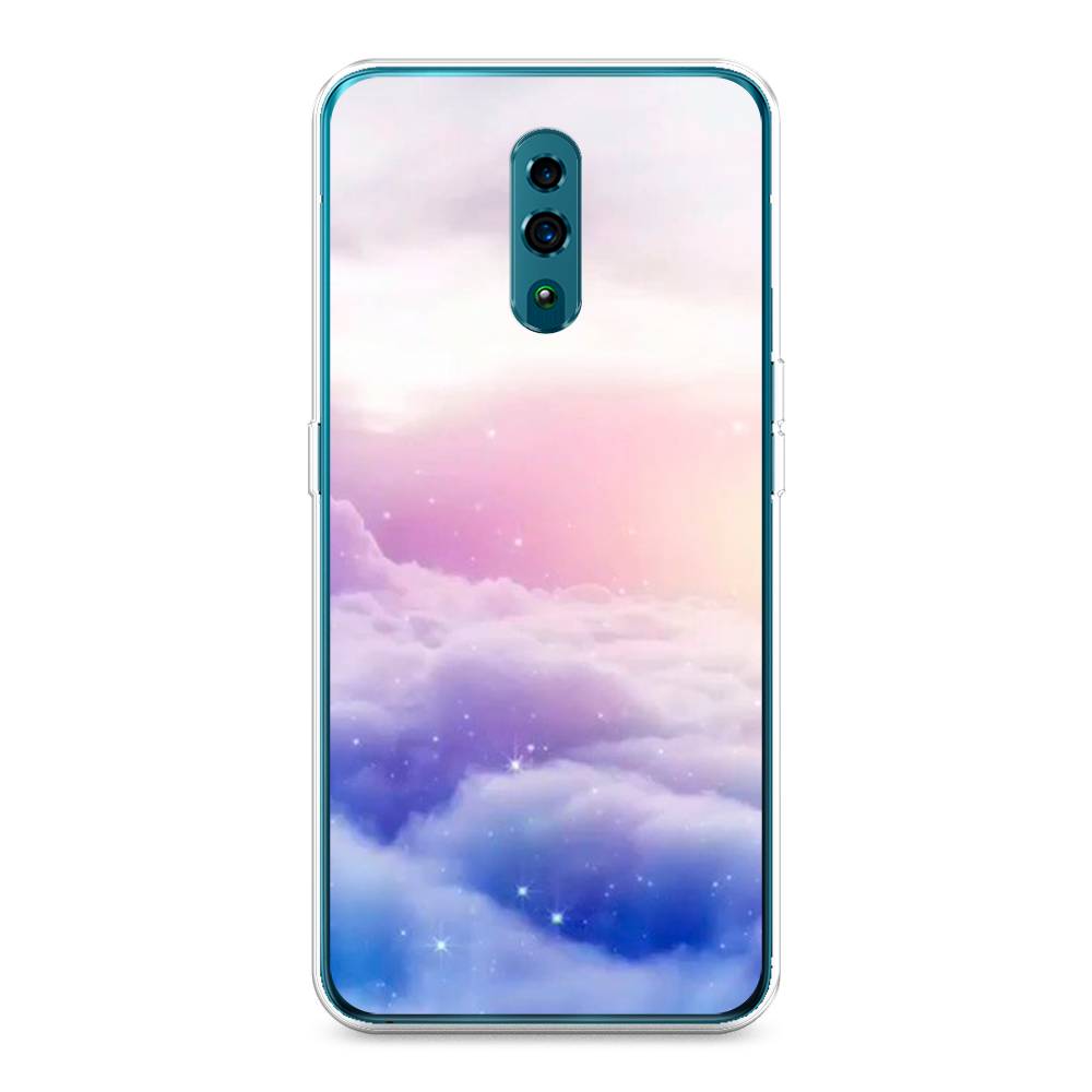 

Чехол для Oppo Reno "Небеса", Голубой;белый;розовый, 250750-2