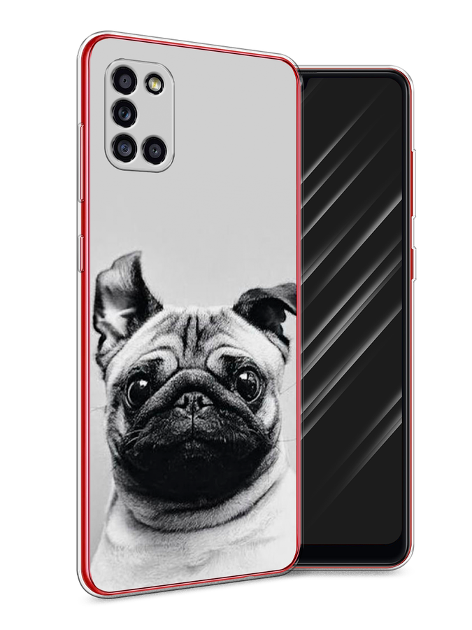 

Чехол Awog на Samsung Galaxy A31 / Самсунг A31 "Ушастый мопс", Разноцветный, 2100350-1