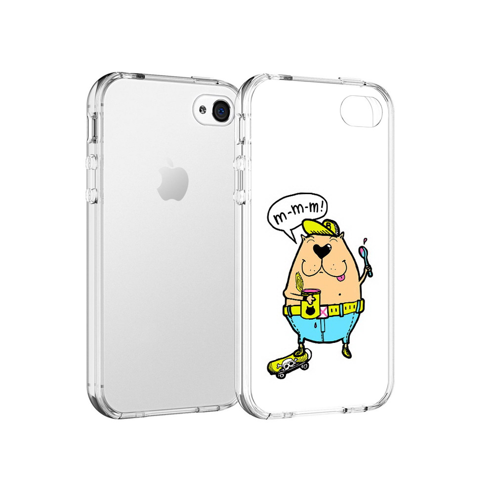 

Чехол MyPads Tocco для Apple iPhone 4 Бобр, Прозрачный, Tocco