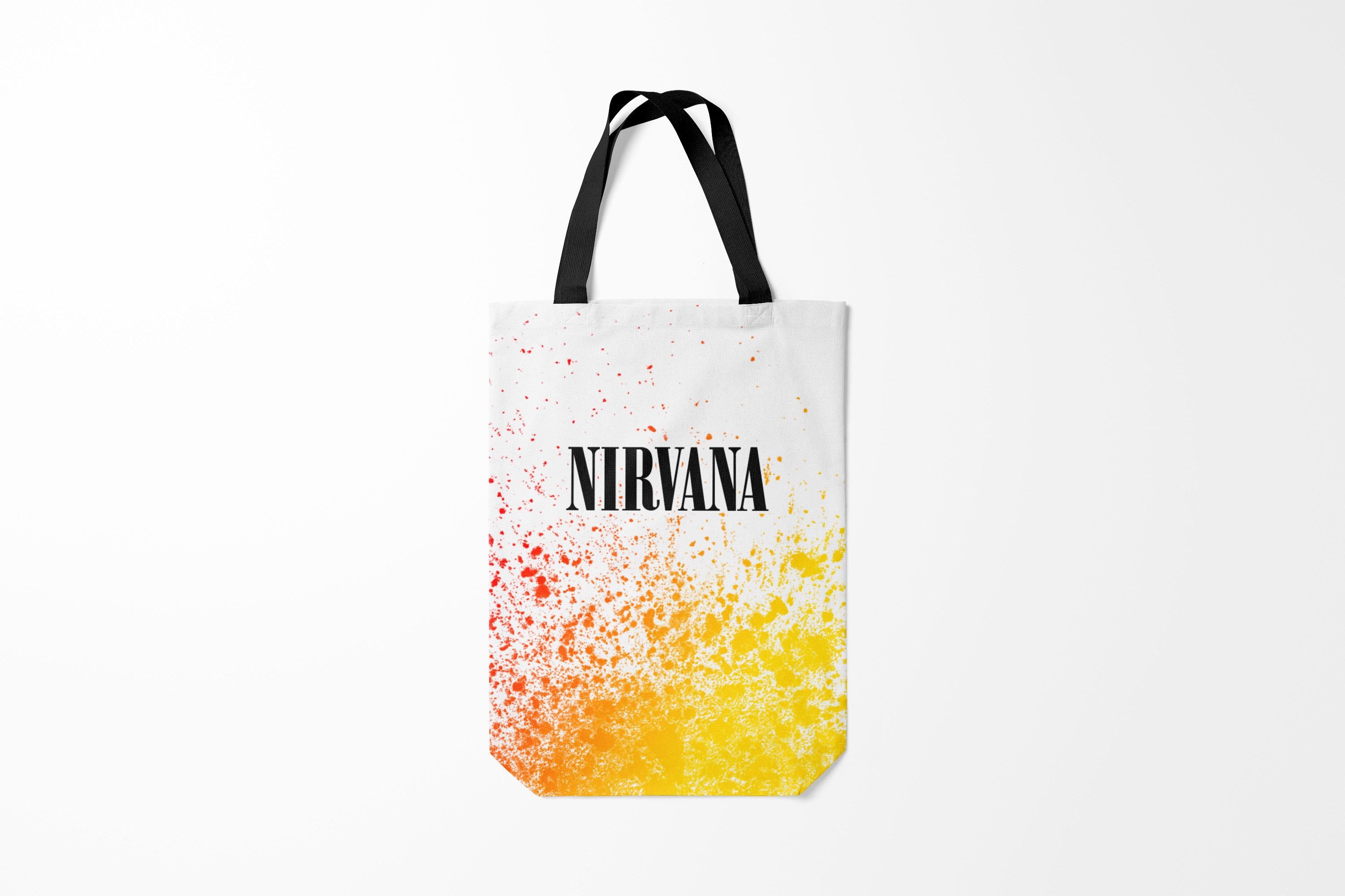 

Сумка шoппер унисекс Burnettie Nirvana НИРВАНА, белый, Nirvana НИРВАНА