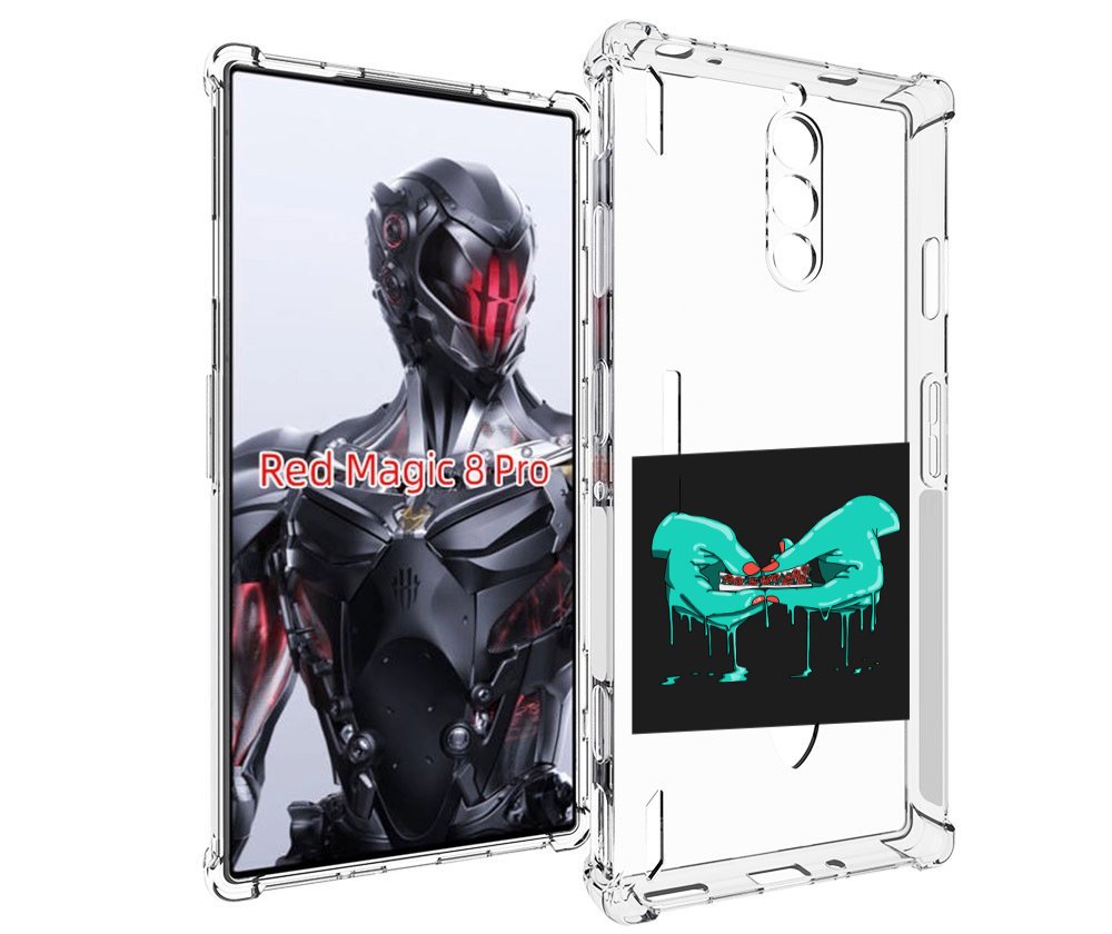 

Чехол MyPads закручиваю-розочки для ZTE Nubia Red Magic 8 Pro / Red Magic 8 Pro Plus, Tocco