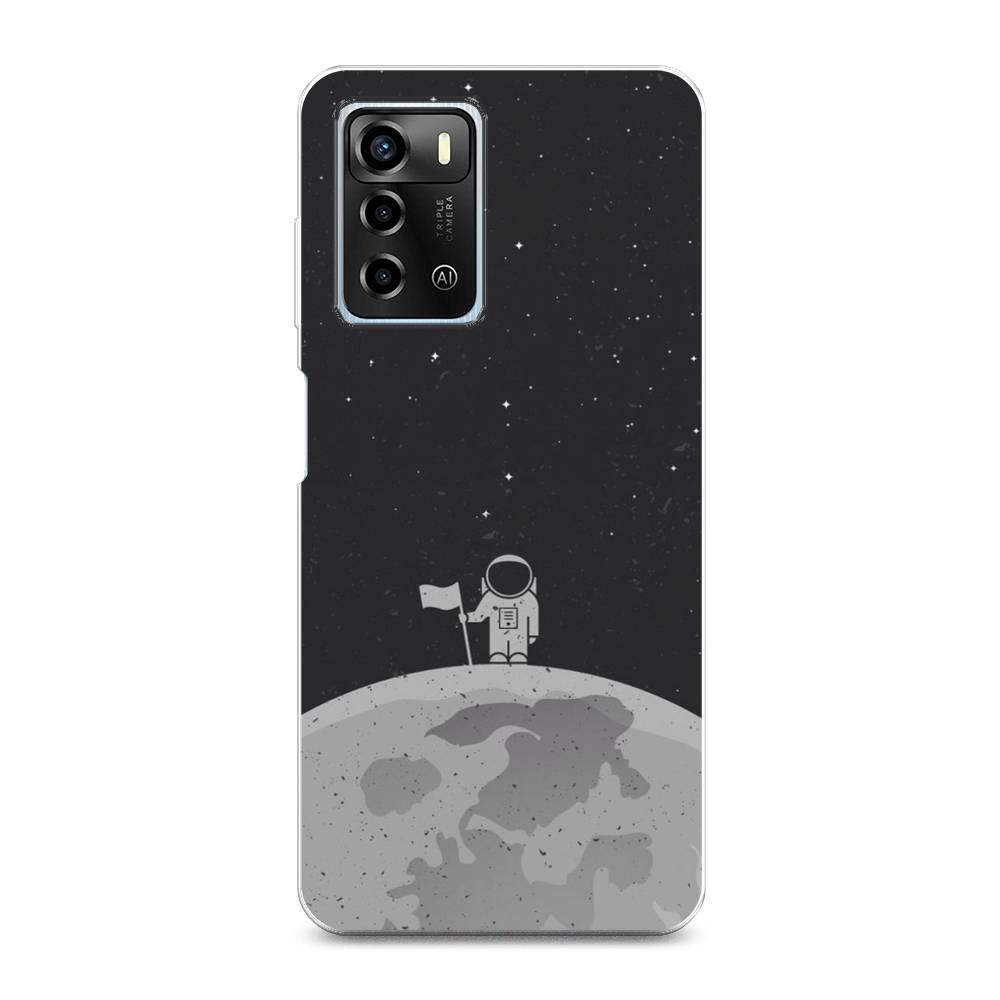 

Чехол Awog на ZTE Blade A72 / ЗТЕ Блэйд A72 "Первый на Луне", Разноцветный, 135450-4