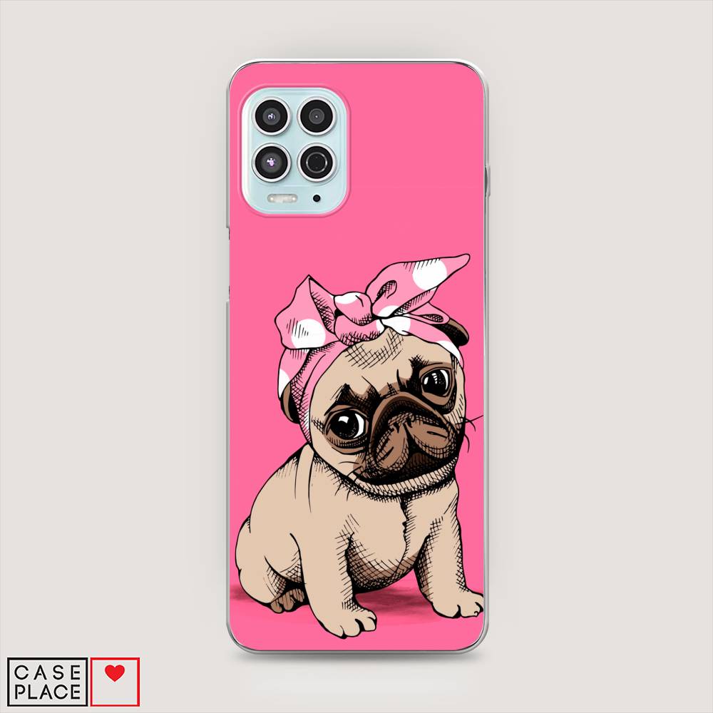 

Чехол Awog на Motorola Moto G100 "Dog Pin-Up", Разноцветный, 241650-2