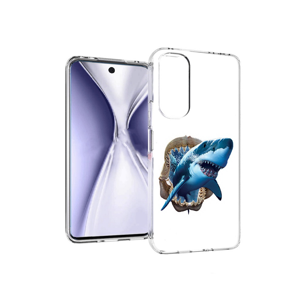 

Чехол MyPads Tocco для Huawei Honor X20 челюсти, Прозрачный, Tocco