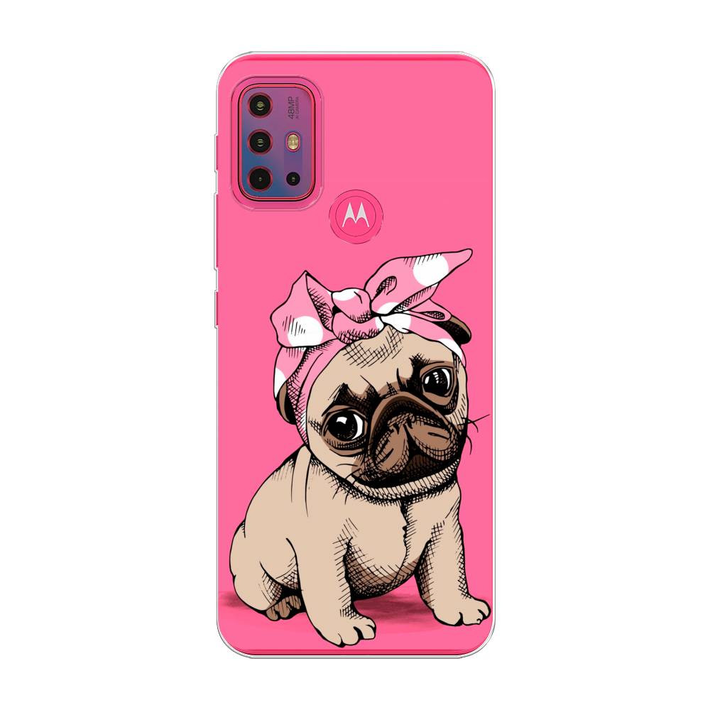 

Чехол Awog на Lenovo K13 Note/Motorola Moto G10/G20/G30 "Dog Pin-Up", Разноцветный, 242250-2