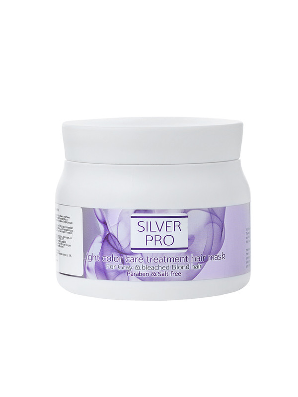 Маска Joya Cosmetics для ухода за светлым цветом Silver PRO 500 мл питательная маска для нейтрализации желтизны ultra violet 2415 500 мл