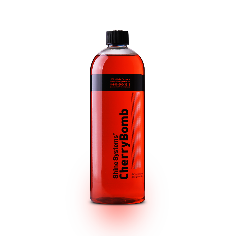 

Автошампунь для ручной мойки Shine Systems CherryBomb Shampoo, 750 мл SS958