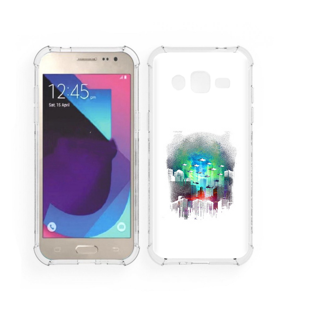 

Чехол MyPads Tocco для Samsung Galaxy J2 город в свечении (PT226924.572.296), Прозрачный, Tocco