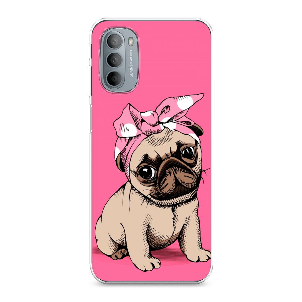 

Чехол Awog на Motorola Moto G31/G41 "Dog Pin-Up", Разноцветный, 241850-2