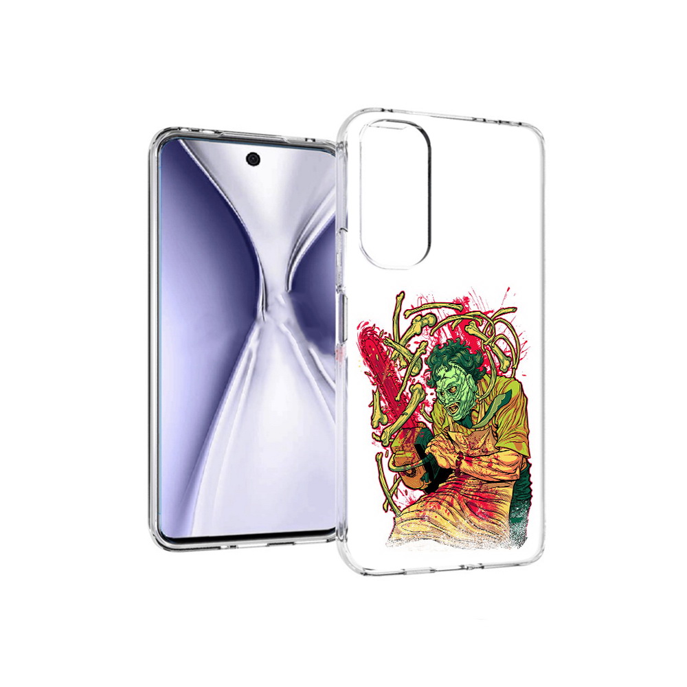 

Чехол MyPads Tocco для Huawei Honor X20 яркий мясник, Прозрачный, Tocco