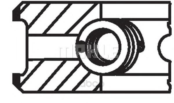 

Кольца Поршн. К-Т На 1 Цил. Mahle/Knecht 03490n0