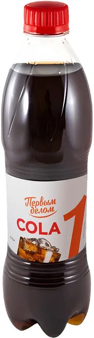 

Газированный напиток Первым делом безалкогольный Кола 500 мл