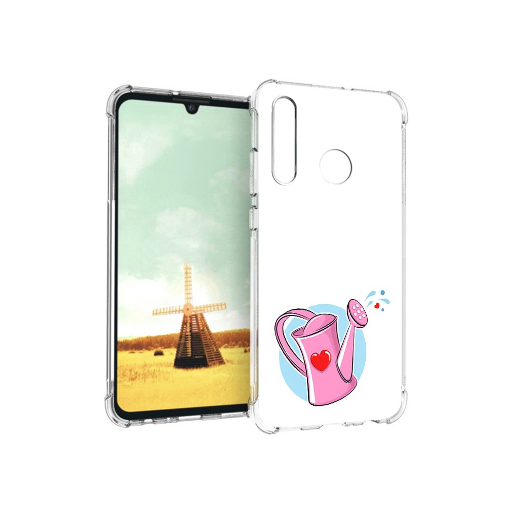 

Чехол MyPads Tocco для Huawei P Smart+ Лейка любви 14 февраля, Прозрачный, Tocco