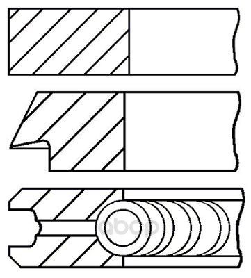 

08-148100-00 Кольца Поршневые D89.9X2X2X2 Std (1) Ford Transit 2.4Tdci H9Fa/H9Fb 04>