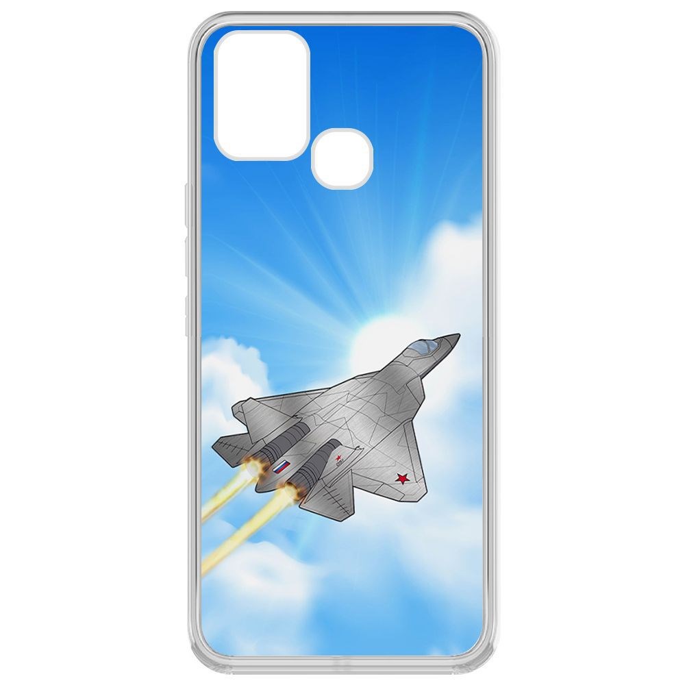 

Чехол-накладка Krutoff Clear Case СУ-57 для Infinix Hot 10 Lite, Прозрачный