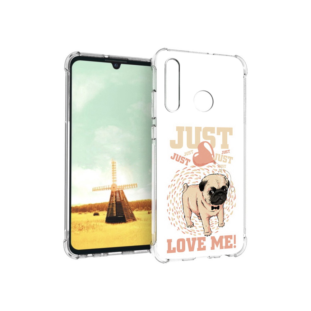 

Чехол MyPads Tocco для Huawei P Smart+ Люби меня, Прозрачный, Tocco
