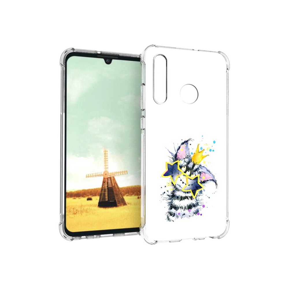 

Чехол MyPads Tocco для Huawei P Smart+ Мартовский Нуся, Прозрачный, Tocco