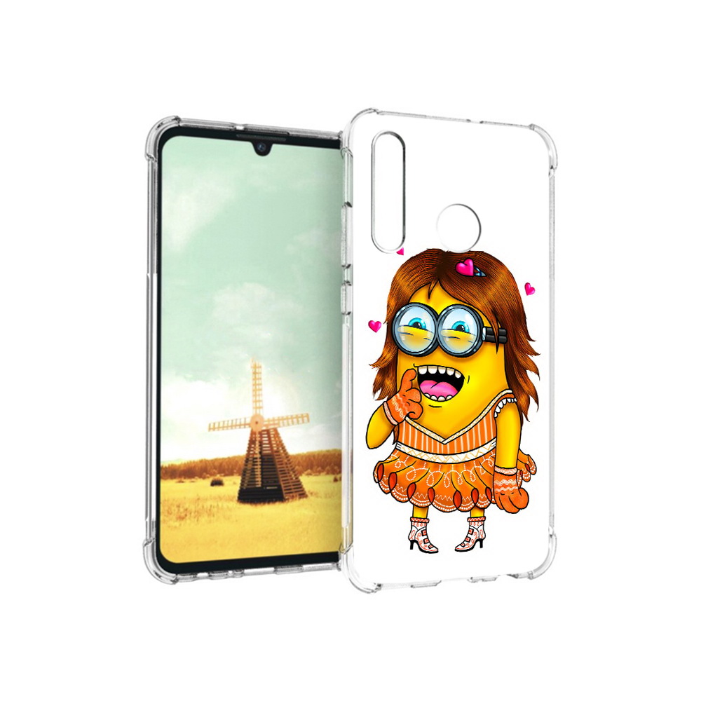 

Чехол MyPads Tocco для Huawei P Smart+ Миньон девочка, Прозрачный, Tocco