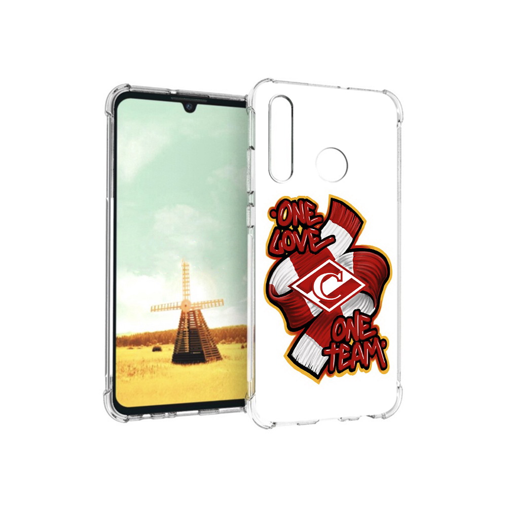 

Чехол MyPads Tocco для Huawei P Smart+ Одна любовь-Спартак, Прозрачный, Tocco