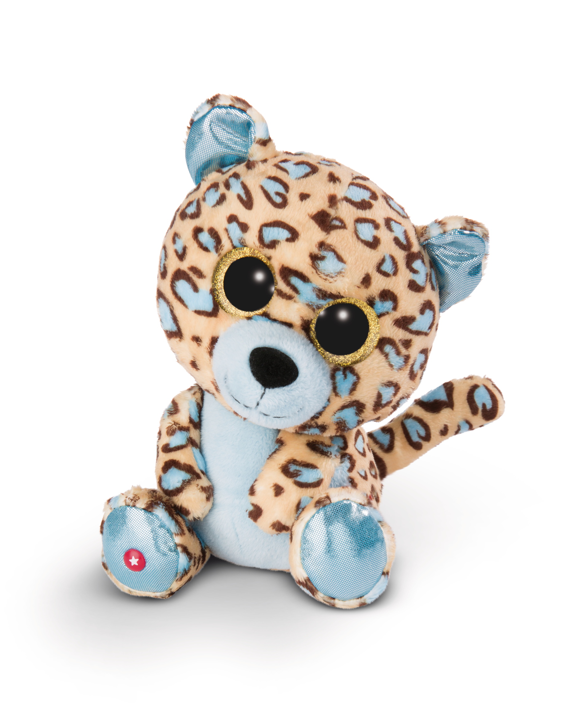 Мягкая игрушка NICI «Леопард Ласси», 25 см брелок мордочка котика с ушками иск мех 8см