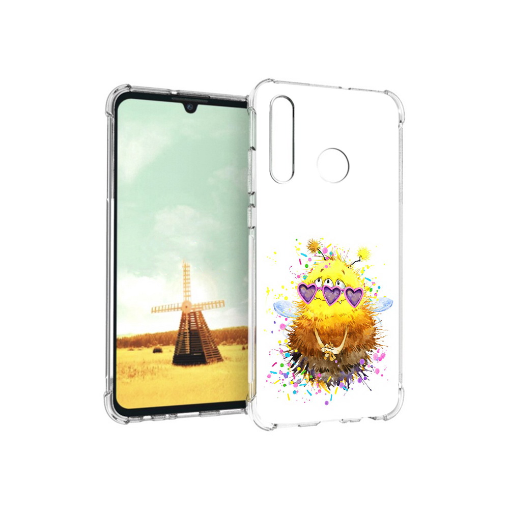 

Чехол MyPads Tocco для Huawei P Smart+ Пушитый шмель, Прозрачный, Tocco