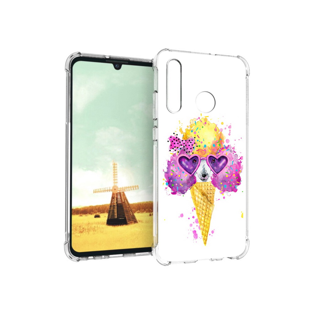 

Чехол MyPads Tocco для Huawei P Smart+ Рожок, Прозрачный, Tocco