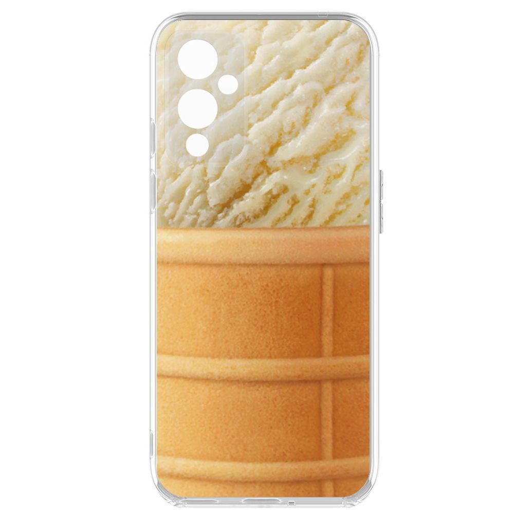 

Чехол-накладка Krutoff Clear Case Пломбир для OnePlus 9, Прозрачный