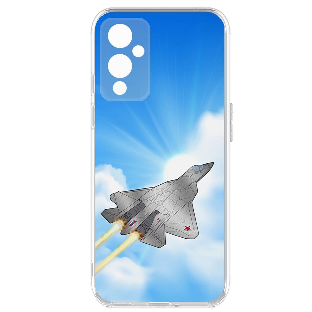 

Чехол-накладка Krutoff Clear Case СУ-57 для OnePlus 9, Прозрачный