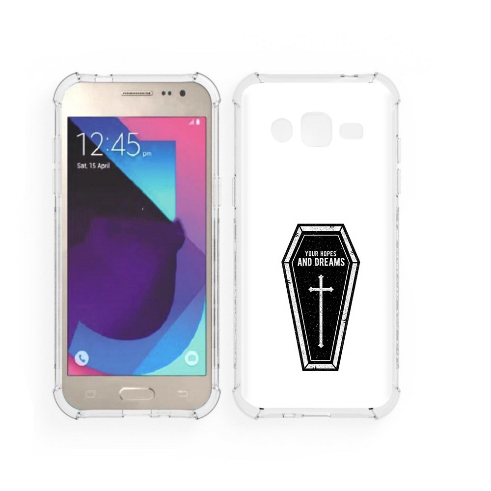 

Чехол MyPads Tocco для Samsung Galaxy J2 гроб с мечтами (PT226924.572.299), Прозрачный, Tocco