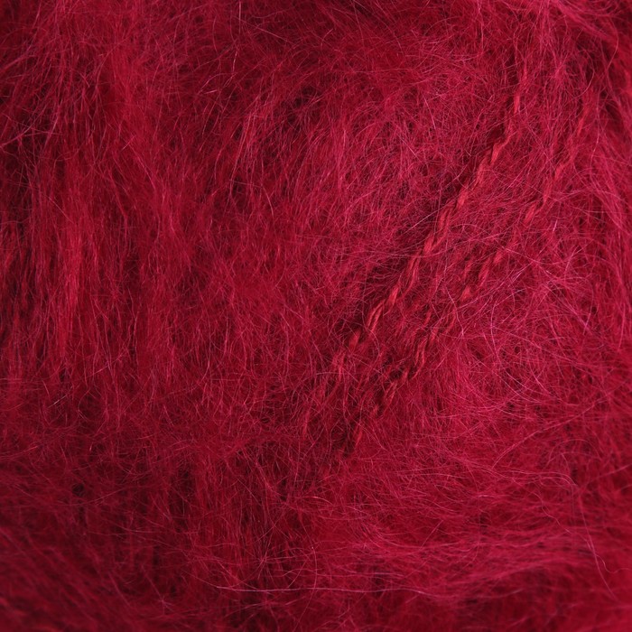 

Пряжа "Mohair classic" 25% мохер, 24% шерсть, 51% акрил 200м/100гр (57 бордовый), Пряжа для вязания "Mohair classic NEW"