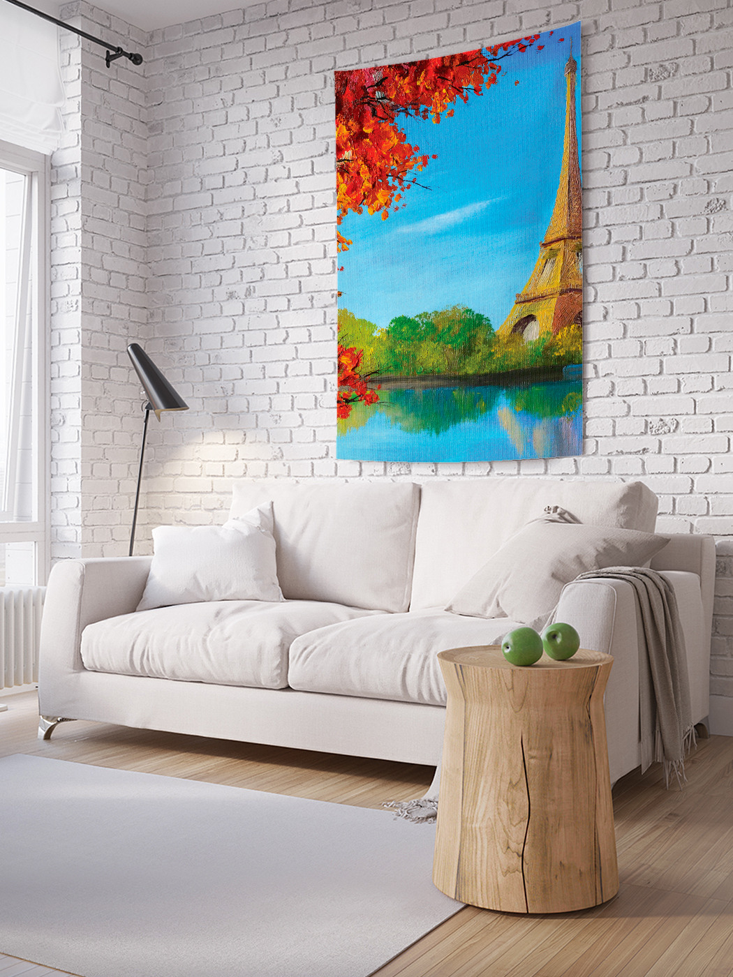 

Вертикальное фотопанно на стену JoyArty Парижское художество 150x200 см, Парижское художество