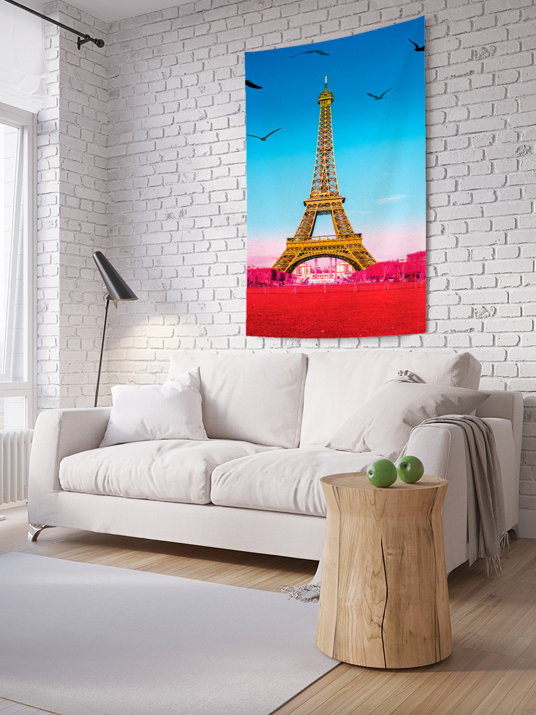 

Вертикальное фотопанно на стену JoyArty Душевный париж 150x200 см, Душевный париж
