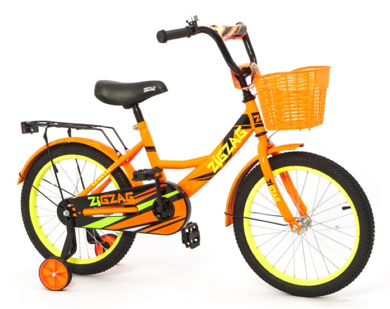 фото Велосипед 18" zigzag classic оранжевый zg-1803