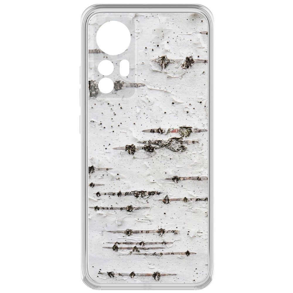 

Чехол-накладка Krutoff Clear Case Березка для Xiaomi 12X, Прозрачный
