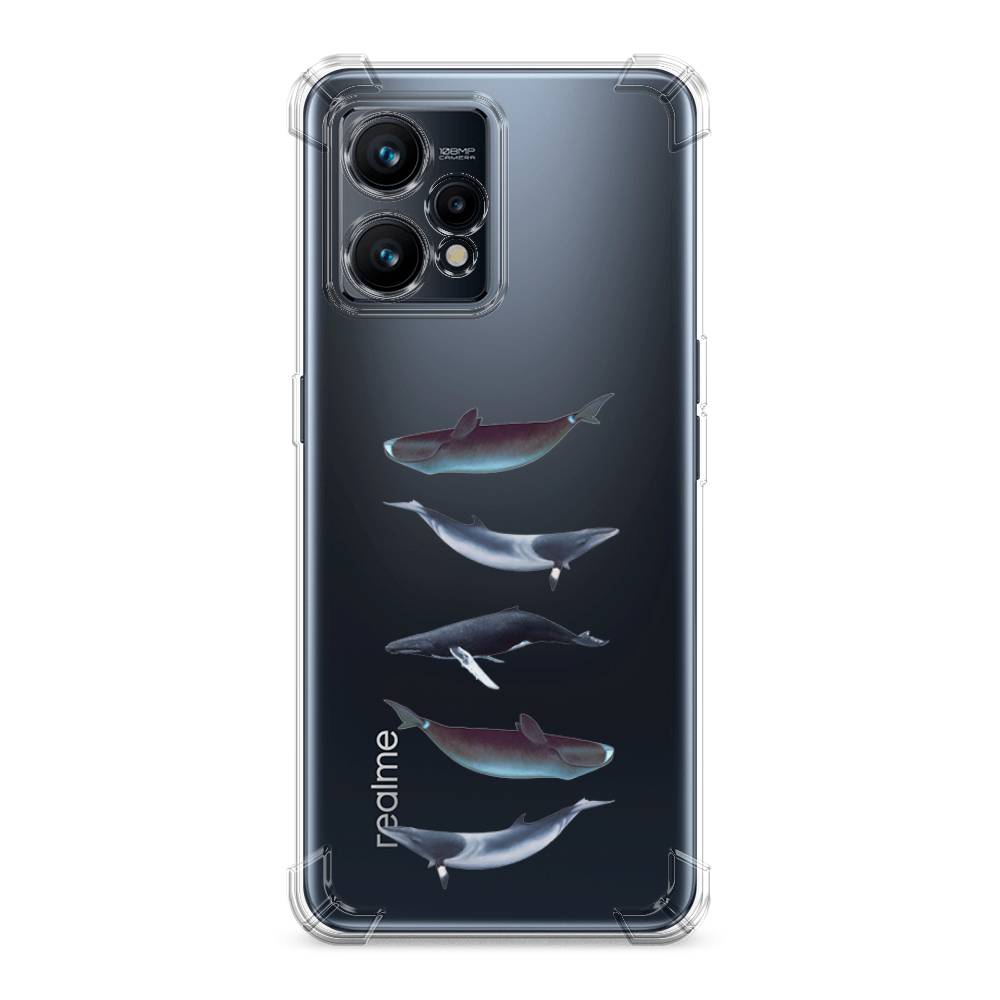 

Чехол Awog на Realme 9 "Киты арт 2", Разноцветный, 257251-1