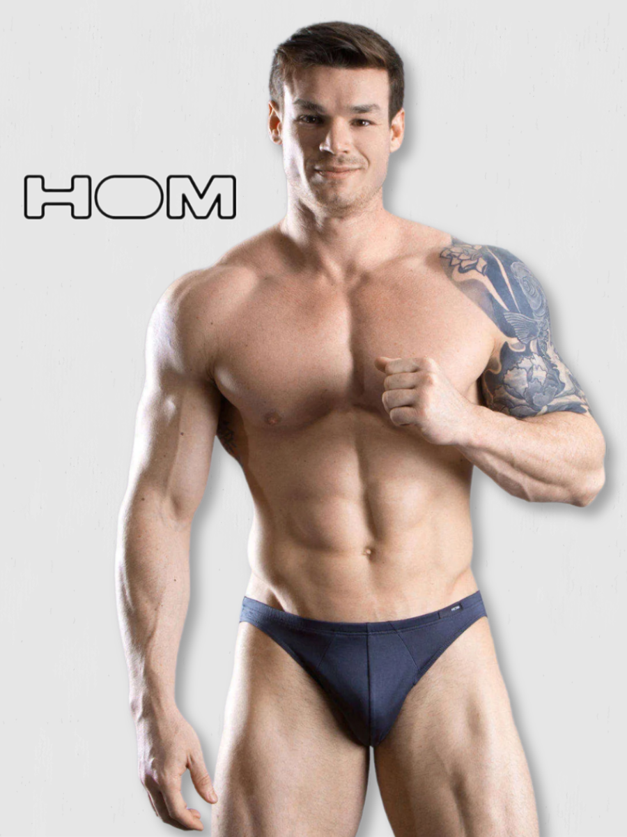 

Трусы мужские Hom 359699 синие XL, Синий, 359699